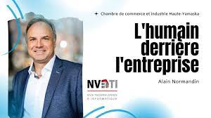 Alain Normandin, président de NV3TI