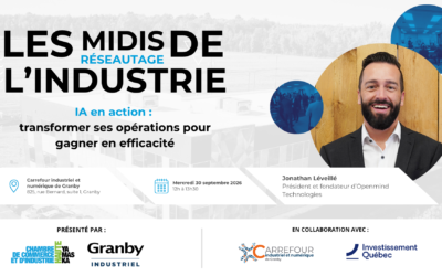 Les Midis réseautage de l’industrie : IA en action