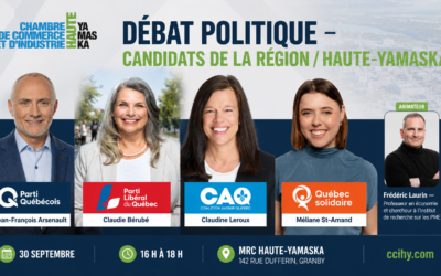 Débat politique : Candidats de la région / Haute-Yamaska
