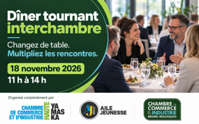 Dîner interchambre – Une expérience unique de réseautage